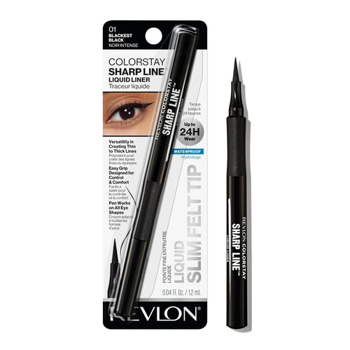 Revlon Colorstay Sharp Line Liq Liner Blackest Black - Life Pharmacy Orewa
