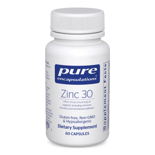 Pure Zinc 30 60 Cap - Life Pharmacy Orewa