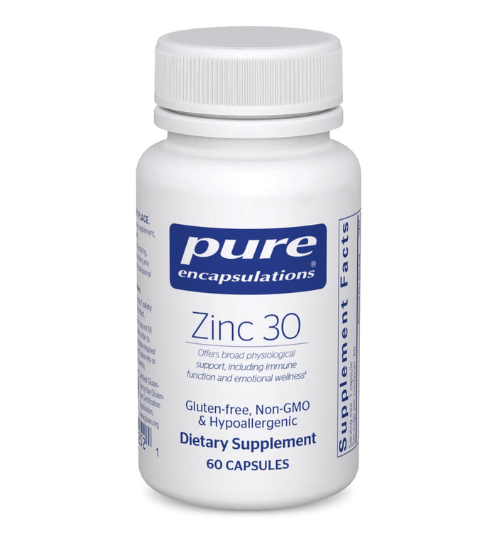 Pure Zinc 30 60 Cap - Life Pharmacy Orewa
