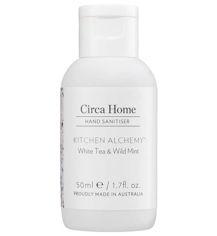 Circa 50Ml Hand Sanitiser - Kitchen Range - White Tea & Wild Mint - 19 - Life Pharmacy Orewa
