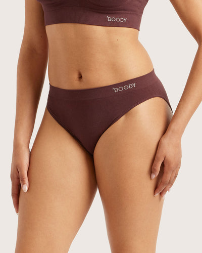 Boody  Classic Bikini - Mulberry Small