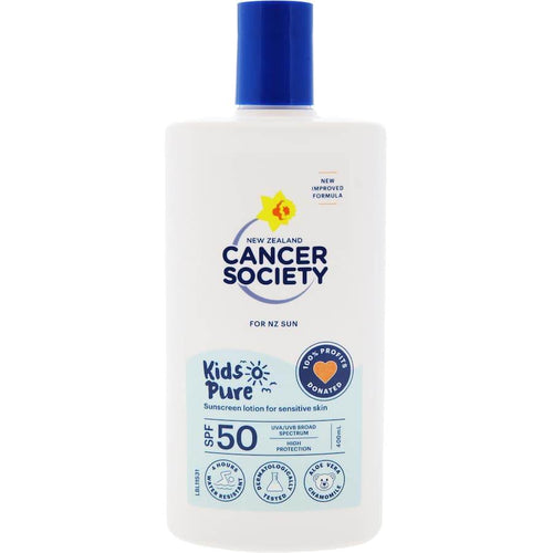 Cancer Society SPF50+ Kids LOT 400ml - Life Pharmacy Orewa
