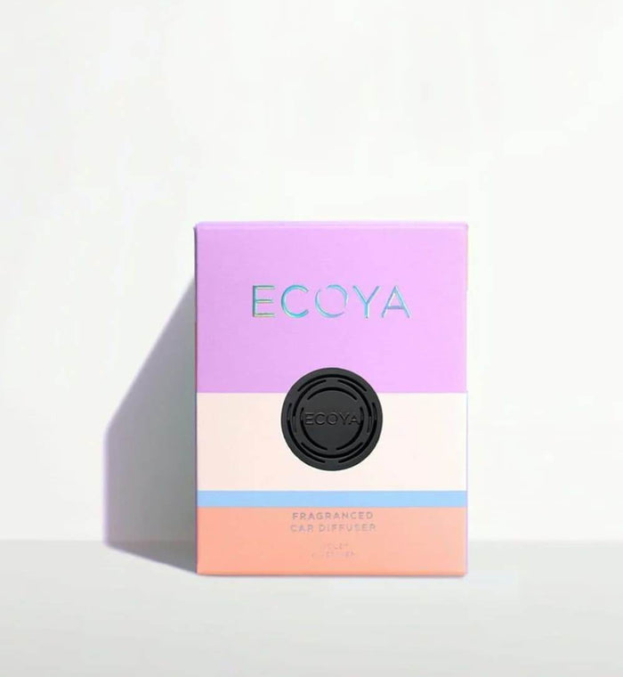 Ecoya Car Diffuser Violet & Vetiver - Life Pharmacy Orewa