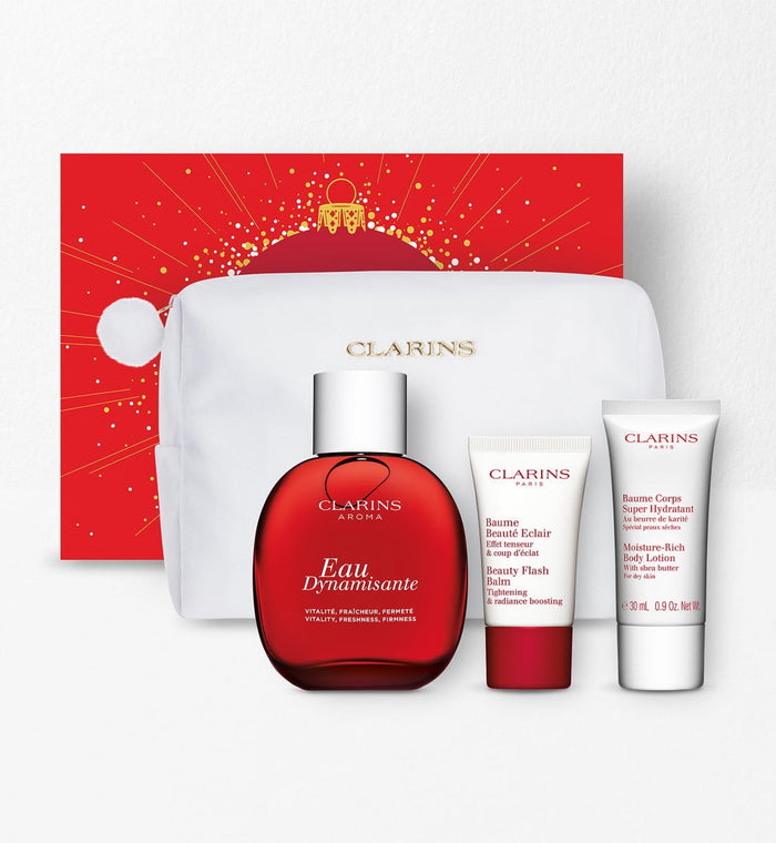Clarins Eau Dynamisante Holiday Collection 4 Piece by Life Pharmacy Orewa