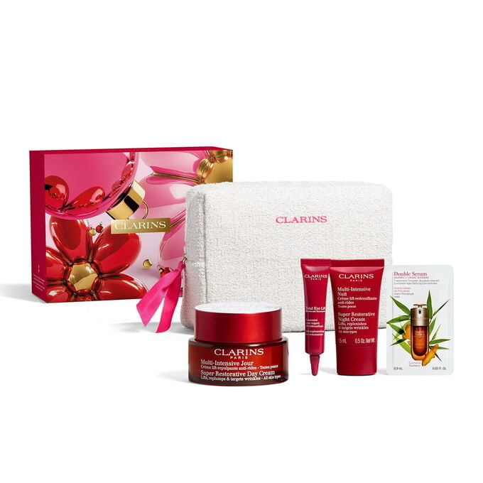 Clarins Super Restorative Holiday Collection 5 Piece by Life Pharmacy Orewa