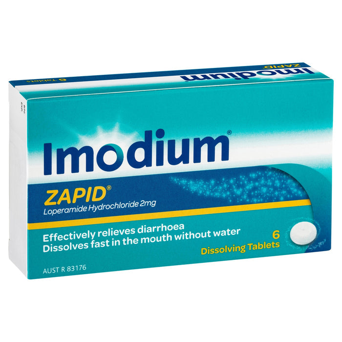 Imodium Zapid 6 Tablets