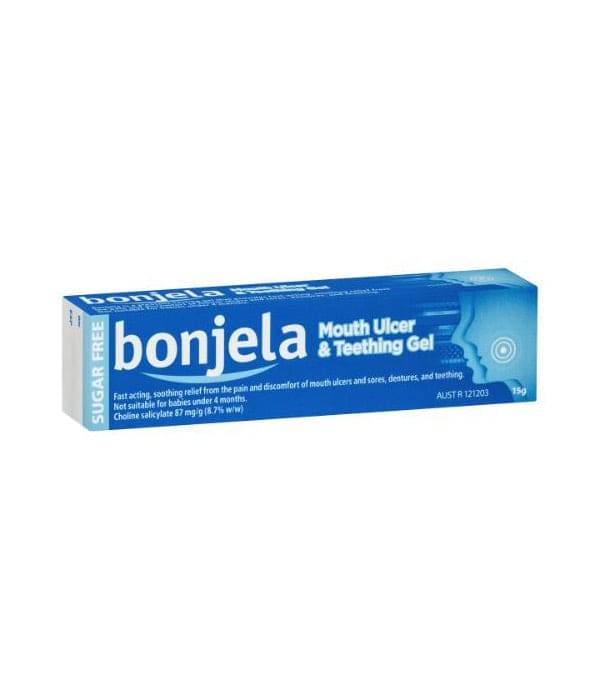 Bonjela Mouth Ulcer Gel Fast Acting 15G - Life Pharmacy Orewa