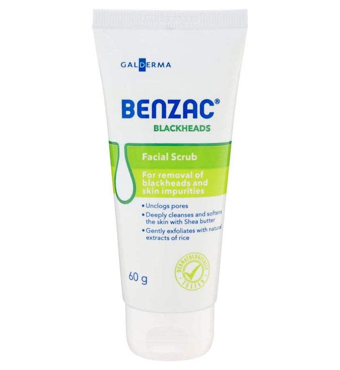 Benzac Blackhead Scrub 60G - Life Pharmacy Orewa