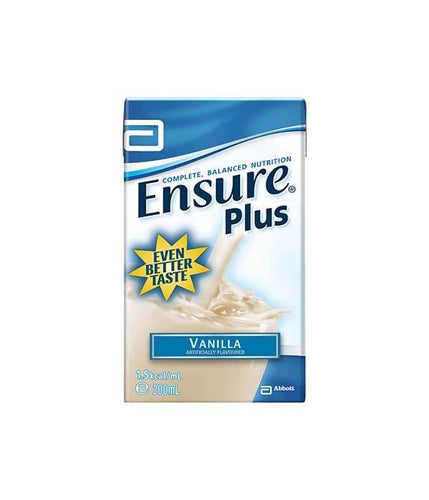 Ensure Plus Vanilla Tetrapak 200ml - Life Pharmacy Orewa