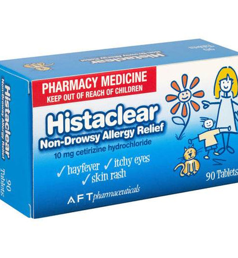 Histaclear Allergy Relief Tabs 10Mg 90 – Life Pharmacy Orewa