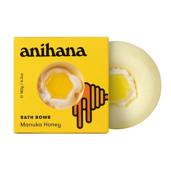 Anihana Bath Bomb Manuka Honey 180gr - Life Pharmacy Orewa