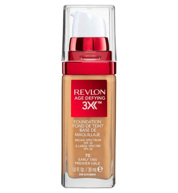 Revlon Age Defying 3X Foundation Early Tan - Life Pharmacy Orewa