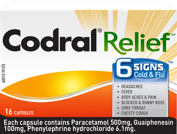 Codral Relief 6Sgns - Life Pharmacy Orewa