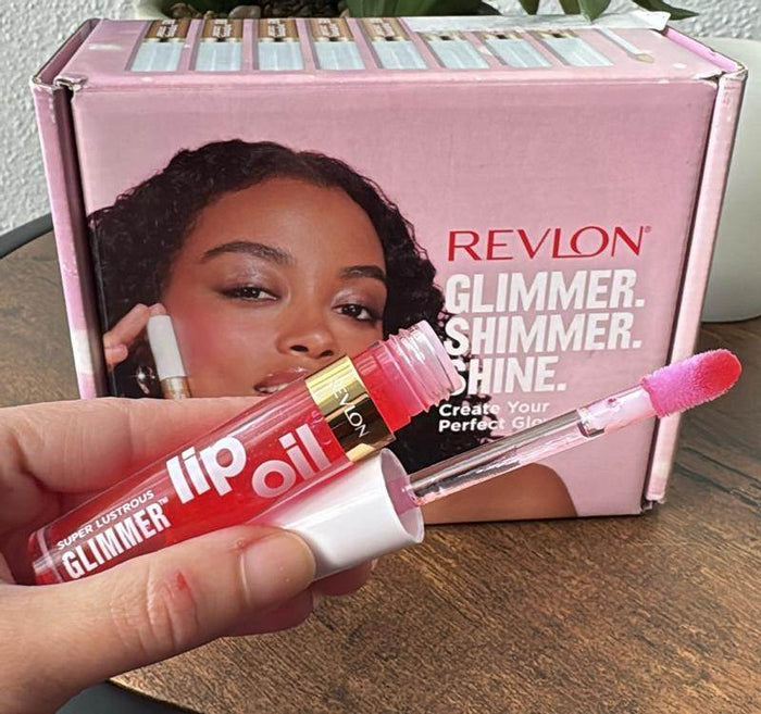 Revlon Super Lustrous Glimmer Lip Oil Glo Mama - Life Pharmacy Orewa