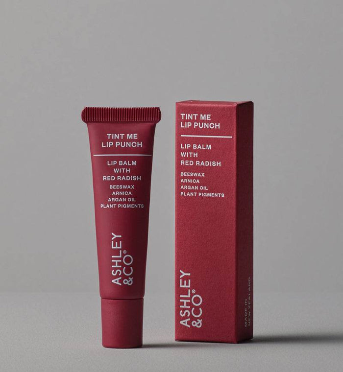 Ashley & Co Tint Me - Red Raddish Lip Balm 15Ml - Life Pharmacy Orewa