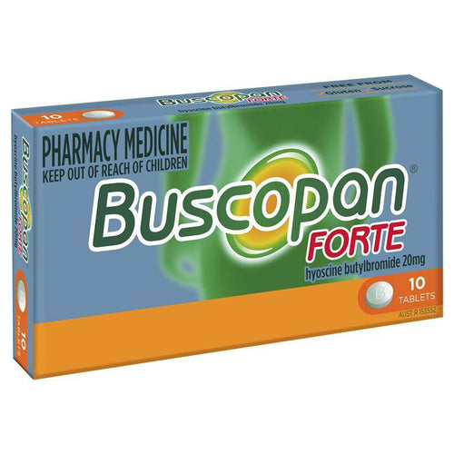 Buscopan Forte Tabs 20Mg 10 - Life Pharmacy Orewa