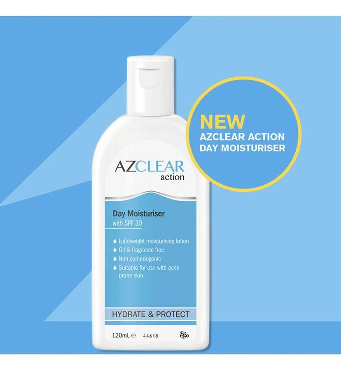 EGO Azclear Action Day Moist SPF30+120ml - Life Pharmacy Orewa