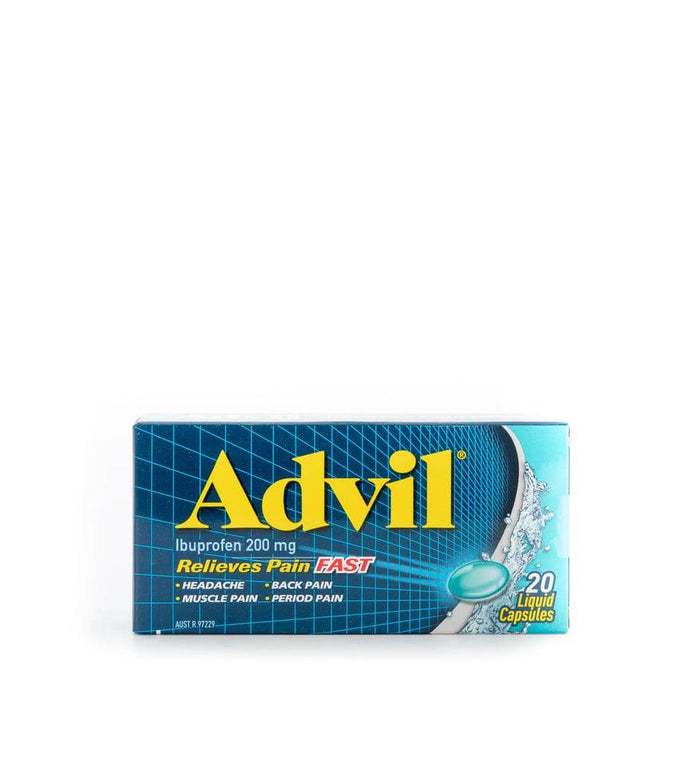 Advil Liquid Caps 20 - Life Pharmacy Orewa