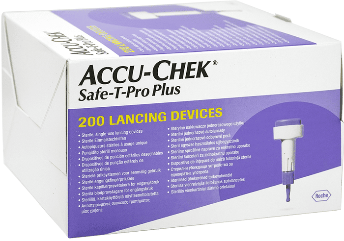 Accu-Chek Safe-T-Pro Plus Lancets 200pk - Life Pharmacy Orewa