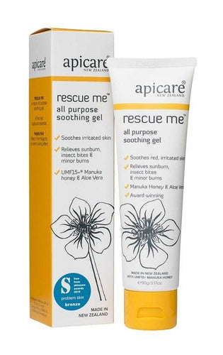 Apicare Rescue Me Aloe/Manuka Gel 90g - Life Pharmacy Orewa