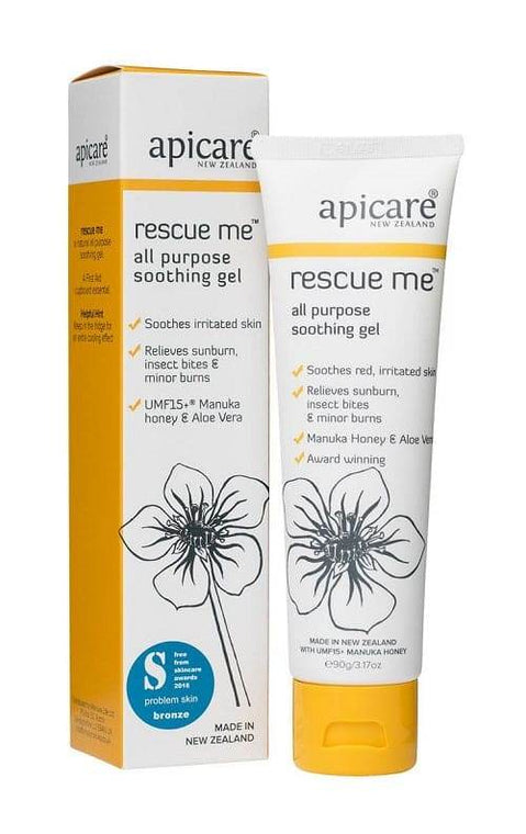 Apicare Rescue Me Aloe/Manuka Gel 90g - Life Pharmacy Orewa