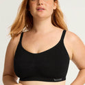 Boody Full Bust Wireless Bra Black Large - Life Pharmacy Orewa