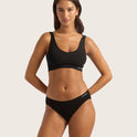 Boody Women's Hipster Black Medium