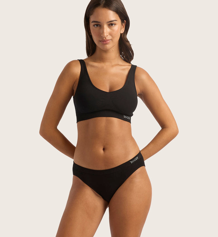 Boody Women's Hipster Black Medium