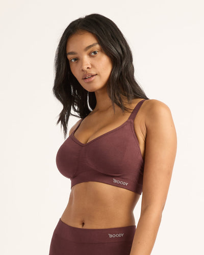 Boody  Wireless T-Shirt Bra Mulberry Small