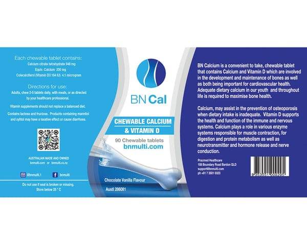 BN Cal 90C Chew Chocolate - Life Pharmacy Orewa