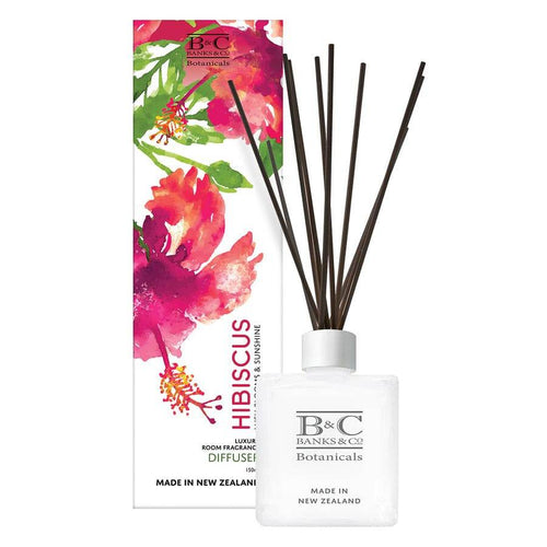Banks & Co Hibiscus Room Diffuser 150Ml - Life Pharmacy Orewa