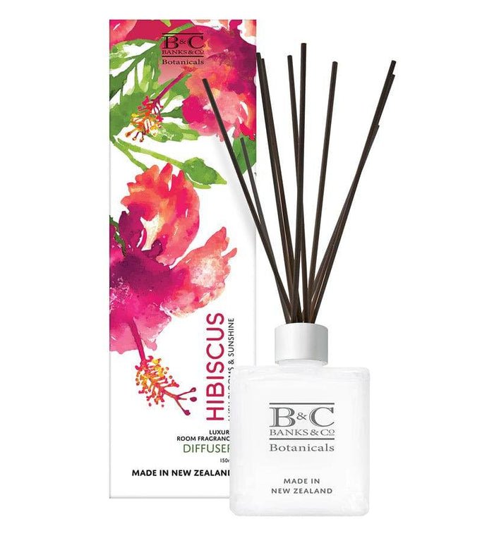 Banks & Co Hibiscus Room Diffuser 150Ml - Life Pharmacy Orewa
