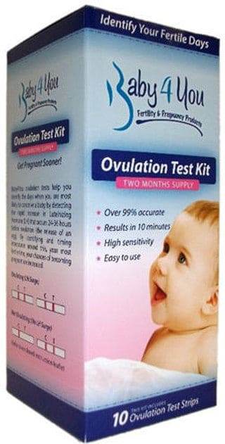 Baby4You Ovulation Tests Kit 10 - Life Pharmacy Orewa