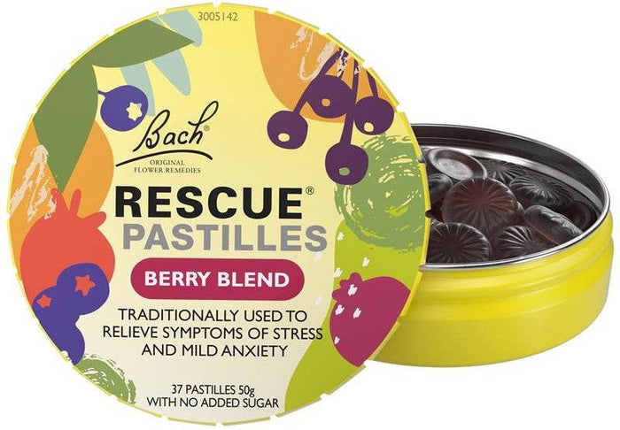 Rescue Remedy Pastilles Berry Blend - Life Pharmacy Orewa