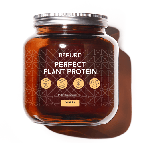 BePure Perfect Protein Vanilla Glass Jar 584g