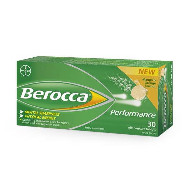 Berocca Perf Mango/Orange Tabs 15 - Life Pharmacy Orewa