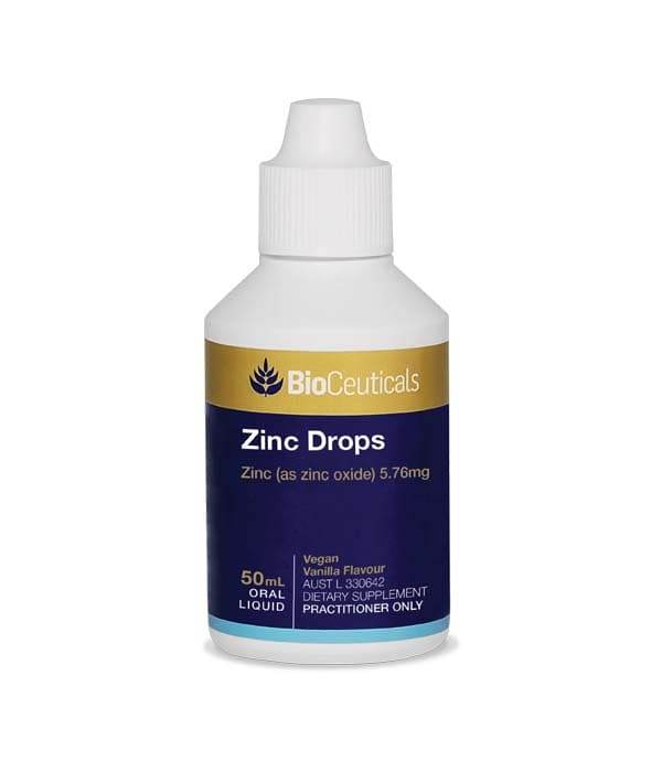 Bioceuticals Zinc Drops 50Ml - Life Pharmacy Orewa