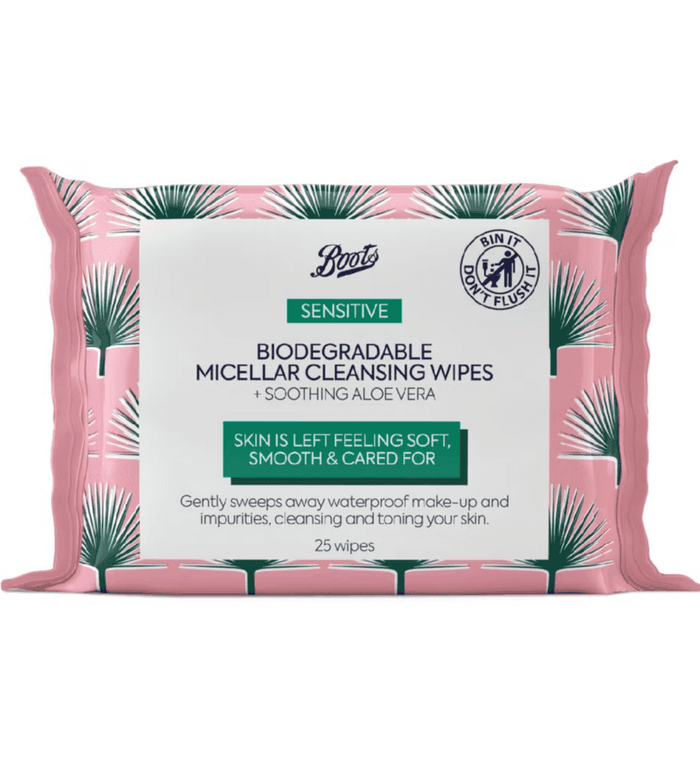 Boots Biodegradable Cleans Wipes Micellar 25S - Life Pharmacy Orewa