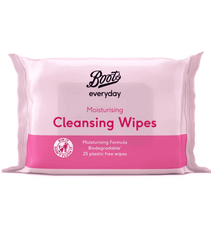 Boots Biodegradable Cleans Wipes Moist 25S - Life Pharmacy Orewa