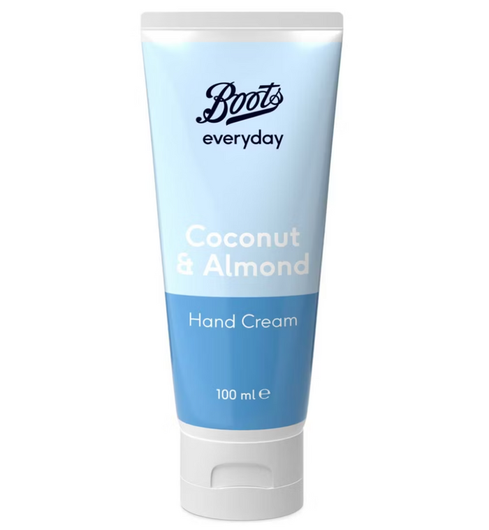 Boots Everyday Hand Cream Coconut & Almond 100ml by Life Pharmacy Orewa