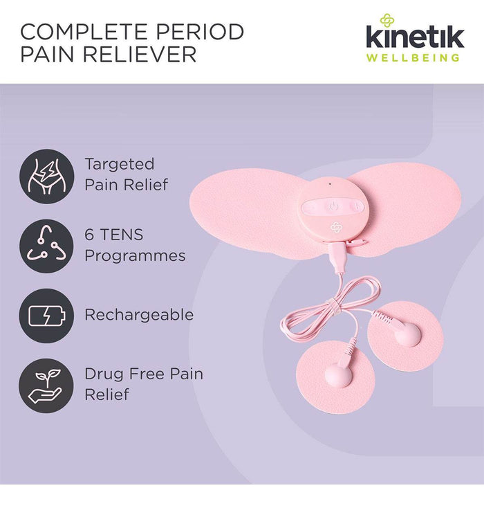 Kinetik Period Pain Reliever Natural Comfort Solution for Menstrual Discomfort - Life Pharmacy Orewa