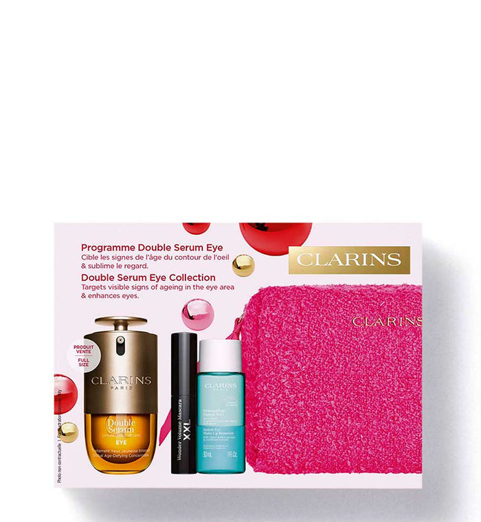 Clarins Double Serum Eye Holiday Collection 3 Piece by Life Pharmacy Orewa