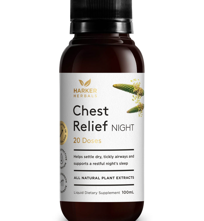 Harker Herbals Chest Relief Night 100Ml - Life Pharmacy Orewa