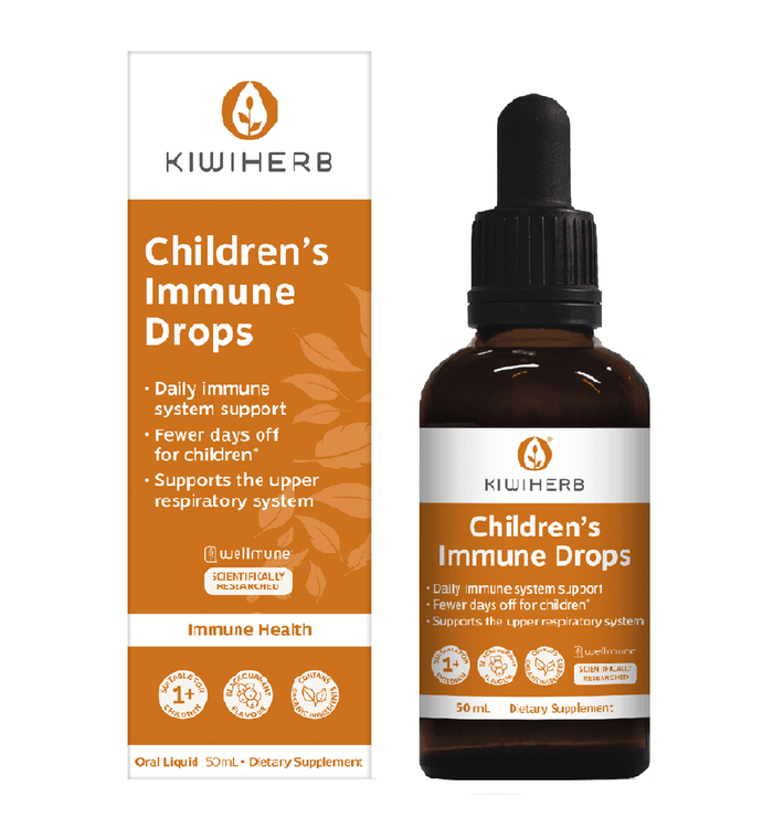 Kiwiherb Kids Immue Drops 50ml - Life Pharmacy Orewa