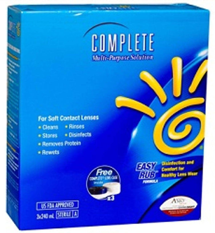 Complete Easy Rub Solution 3X240Ml - Life Pharmacy Orewa