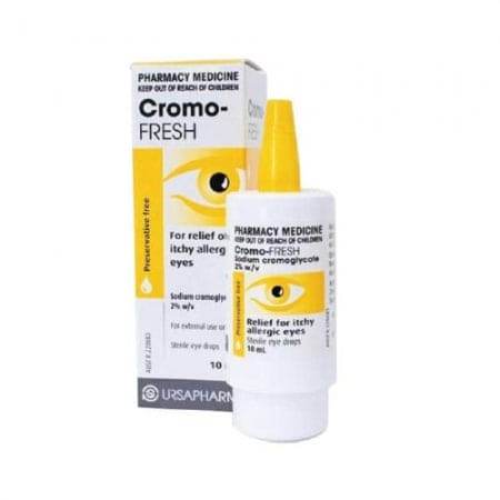Cromo Fresh Eye Drops 10ml - Life Pharmacy Orewa