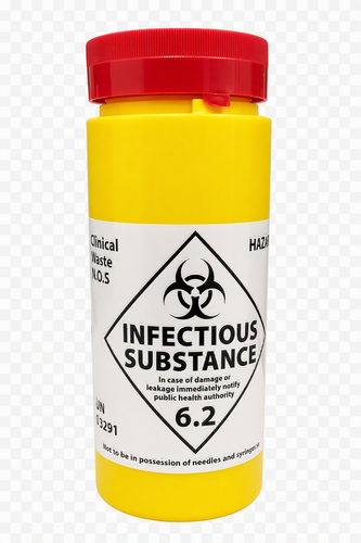 Home Needles & Sharps Waste Container (Screw Top)