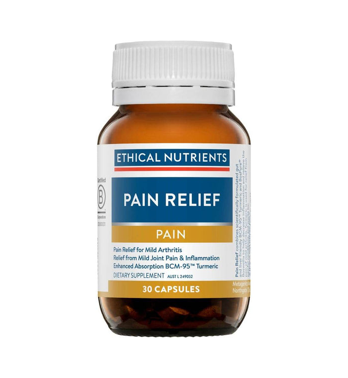Ethical Nutrients Pain Relief Back Pain With Turmeric 30 Tablets - Life Pharmacy Orewa