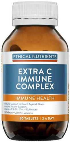 Ethical Nutrients Extra C Immune Complex 60 Tablets - Life Pharmacy Orewa