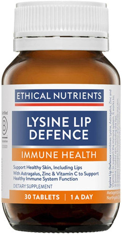Lysine Lip Defence 30 Tabs - Life Pharmacy Orewa
